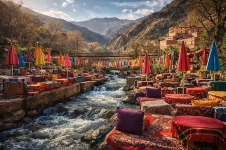 Montagnes de l'Atlas de Marrakech, vallée de l'Ourika, cascades et déjeuner — photo 1 sur Booking.com Attractions