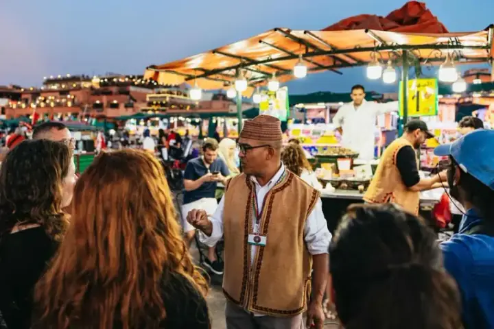 Marrakech : Street Food Tour by Night — photo 1 sur Expedia