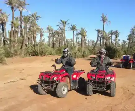 Quad et promenade en chameau au coucher du soleil à Marrakech — photo 1 sur 3