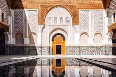 Cour de la médersa Ben Youssef