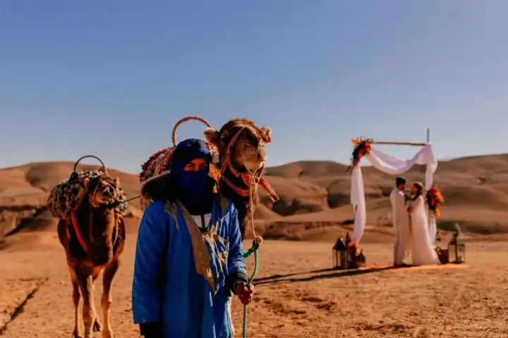 1-day tour to Agafay desert and Atlas mountains from Marrakech, Morocco with hotel transfer — photo 1 sur Trip.com