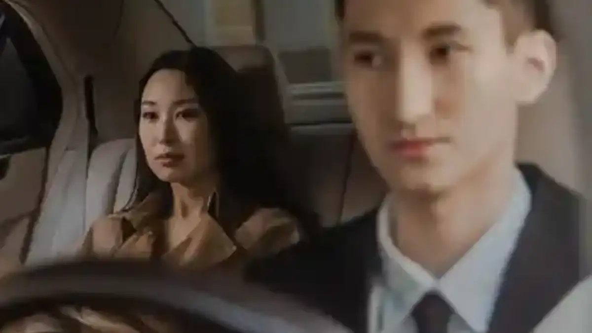 Passagère pendant un trajet avec chauffeur privé — sélection Suntransfers