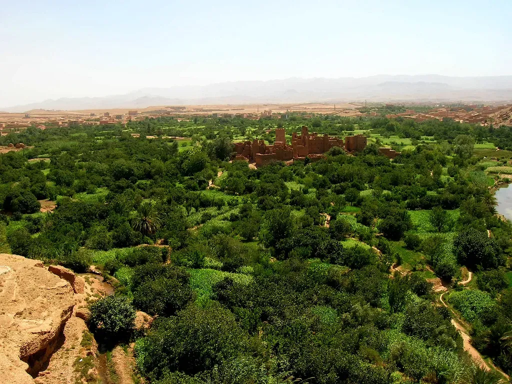 Vue de Kelaat M’Gouna