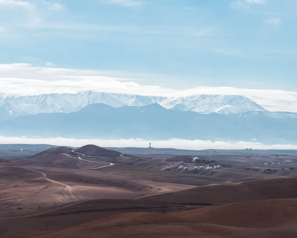Le désert de pierres d’Agafay