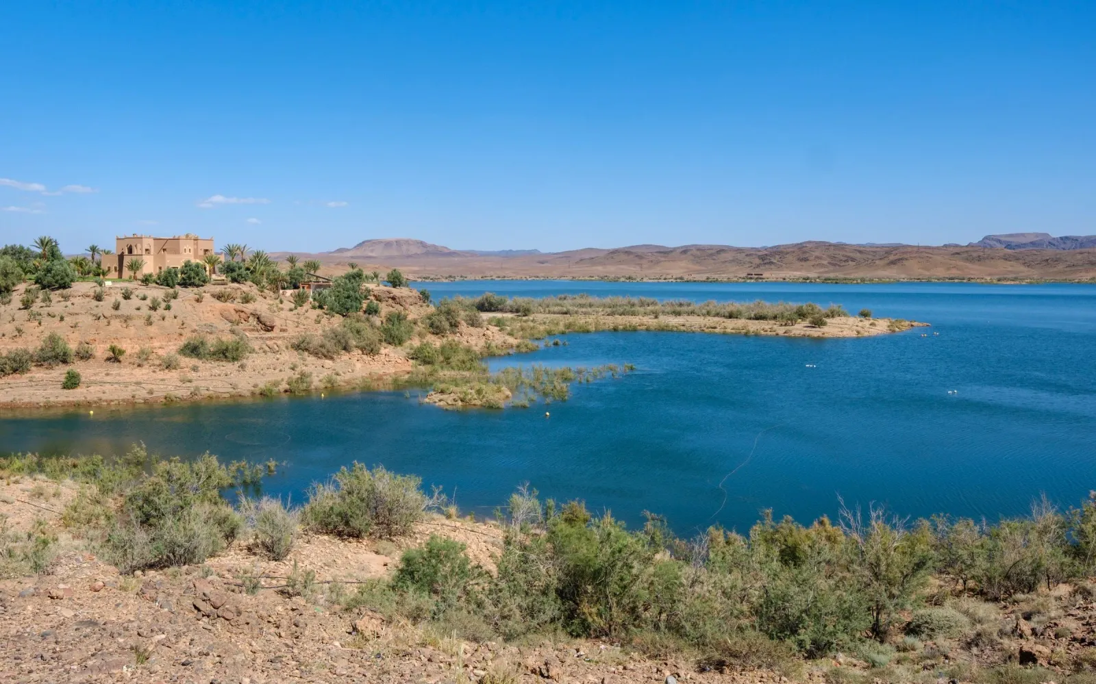 Le barrage Mansour Eddahbi