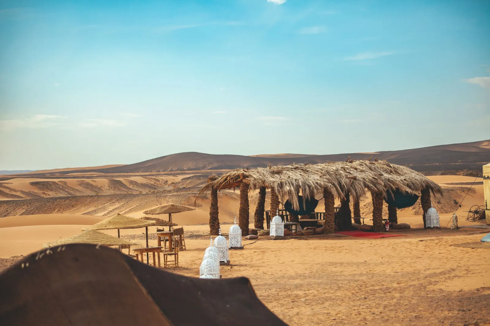 Nuit en campement à Merzouga
