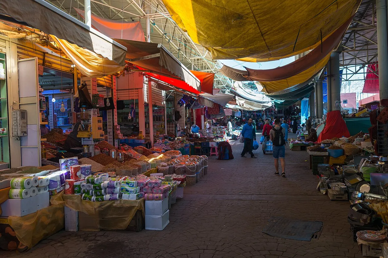 Le souk El Had, Agadir