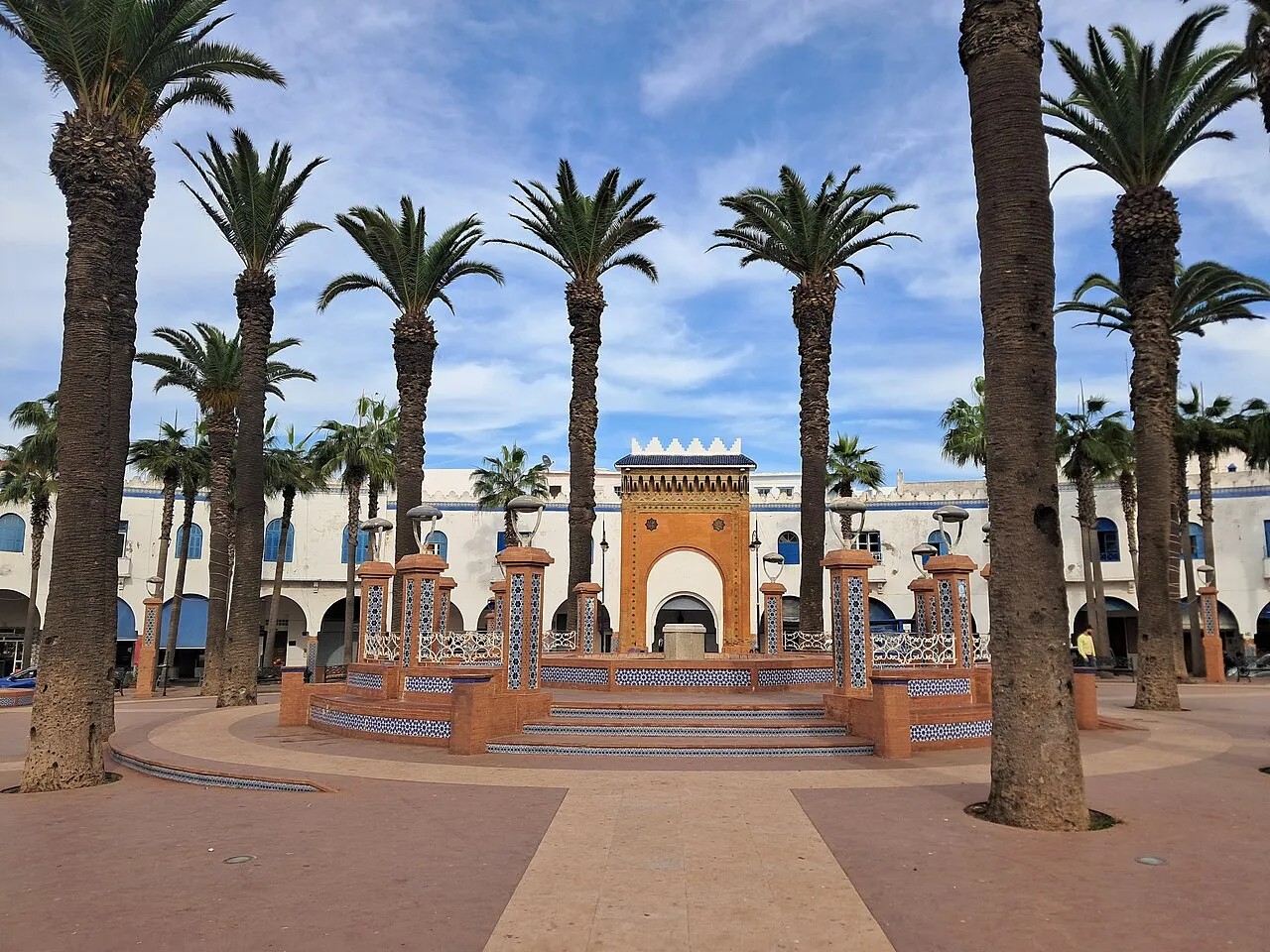 La place de la Libération, Larache