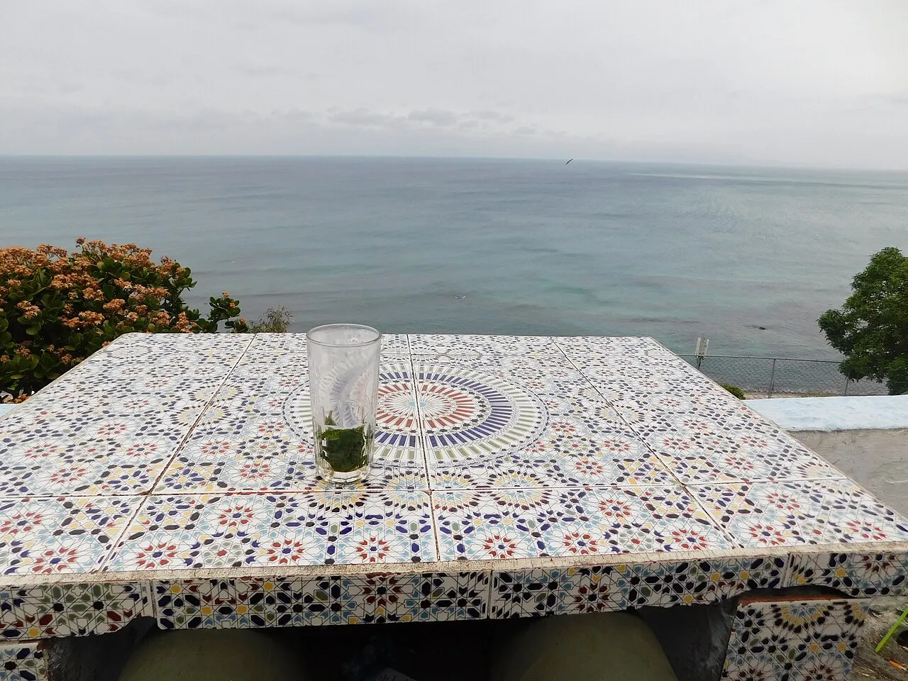 Le café Hafa, Tanger
