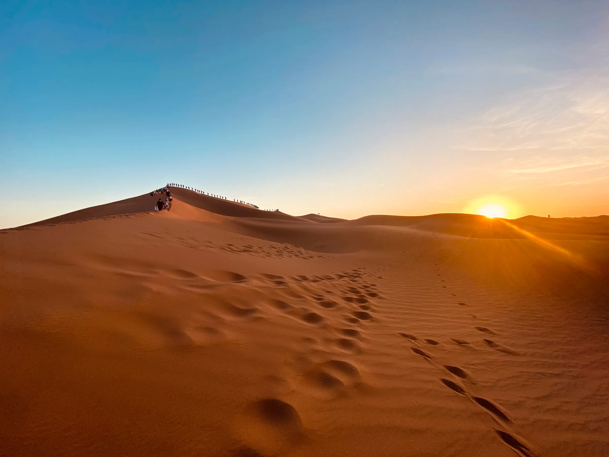 Les dunes de Zagora, Zagora