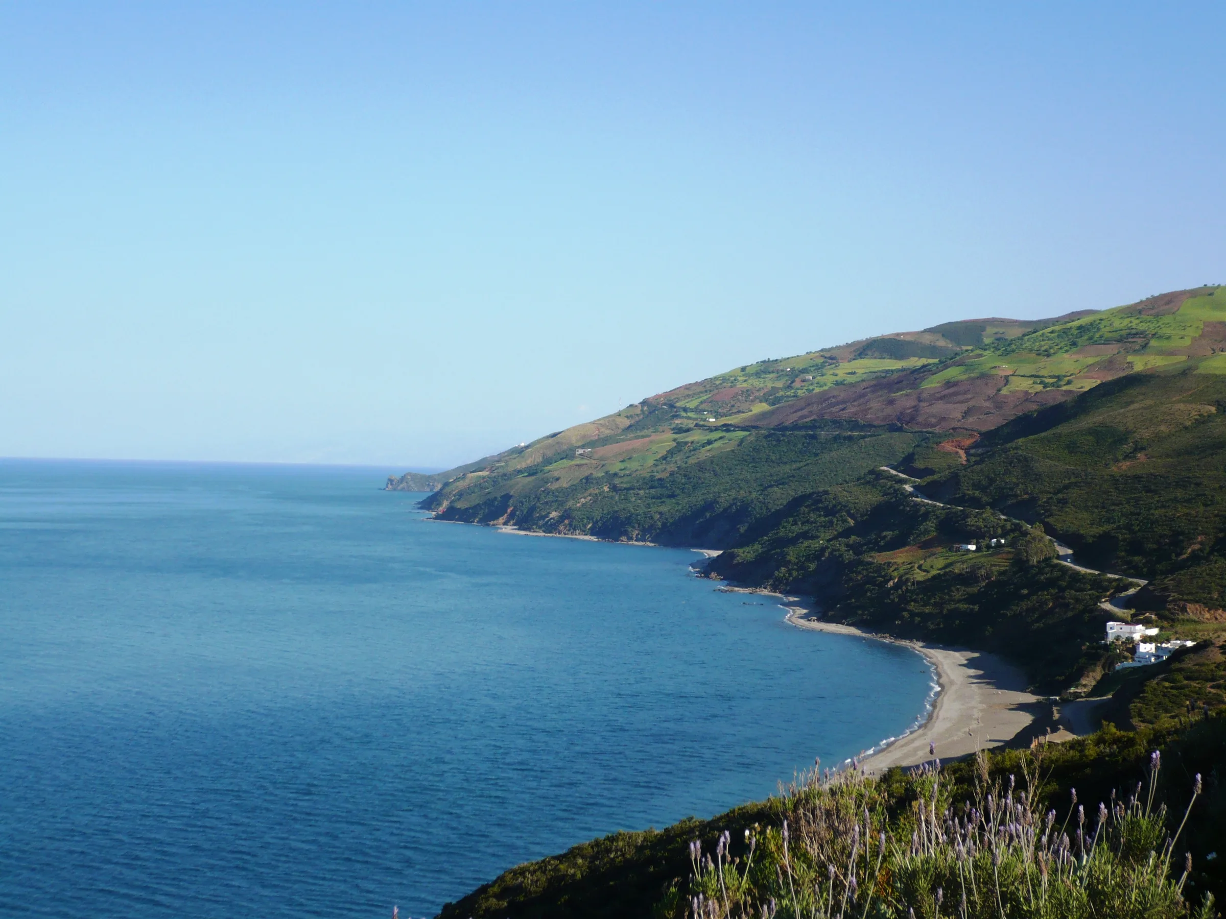 Vue de Oued Laou