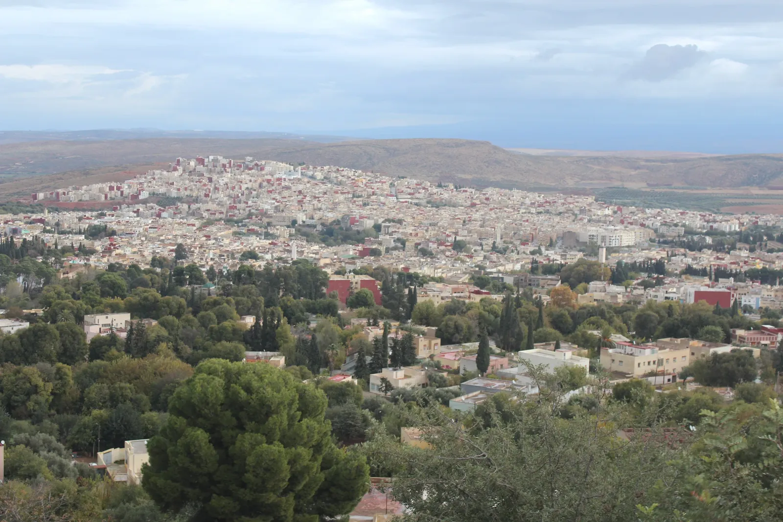 Vue de Sefrou